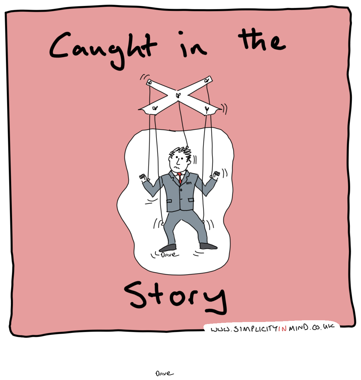 Caught in the story
